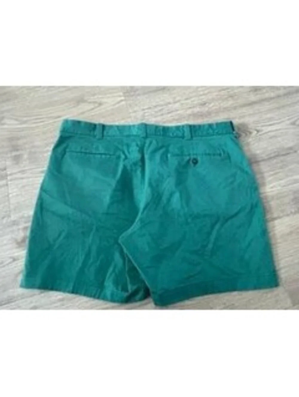 J.Crew Mens Chino Shorts Size 38 Green 7 Inch Inseam Stretch Cotton Casual
